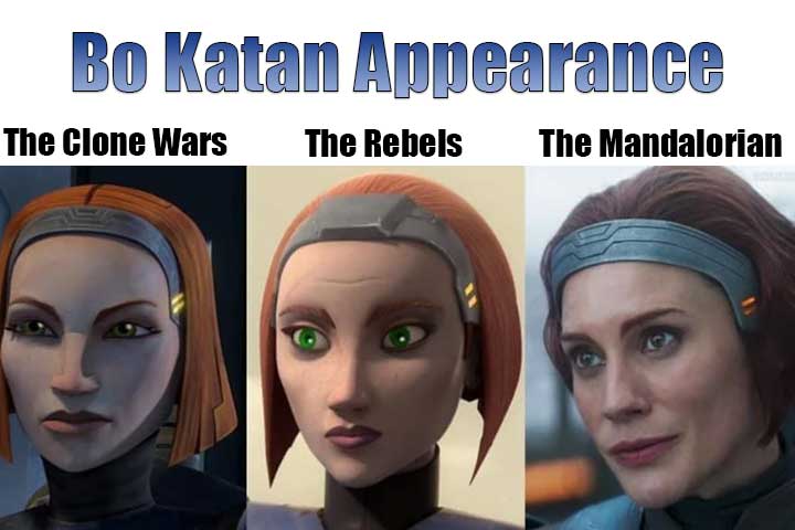 Bo katan look and evolution changes