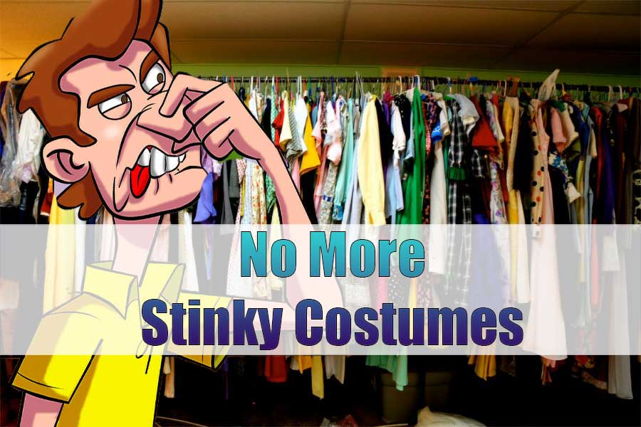 How to Fix Smelly costumes without washing