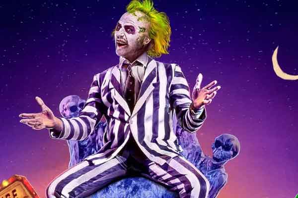 Beetlejuice green hair cosplay ideas