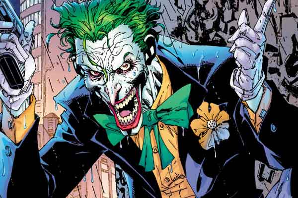 The Joker from DC Comics has iconic green hair