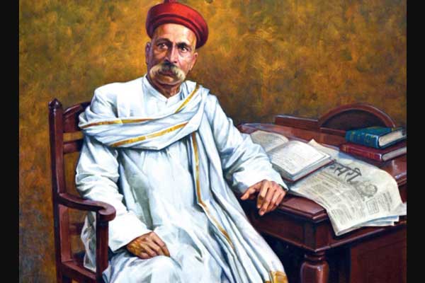 Bal Gangadhar Tilak sitting look for cosplay