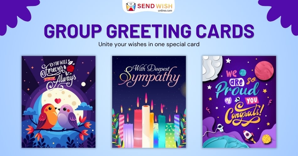 Group eCards: Unite Hearts with a digital goodbye